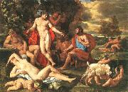 Nicolas Poussin Midas and Bacchus Sweden oil painting reproduction